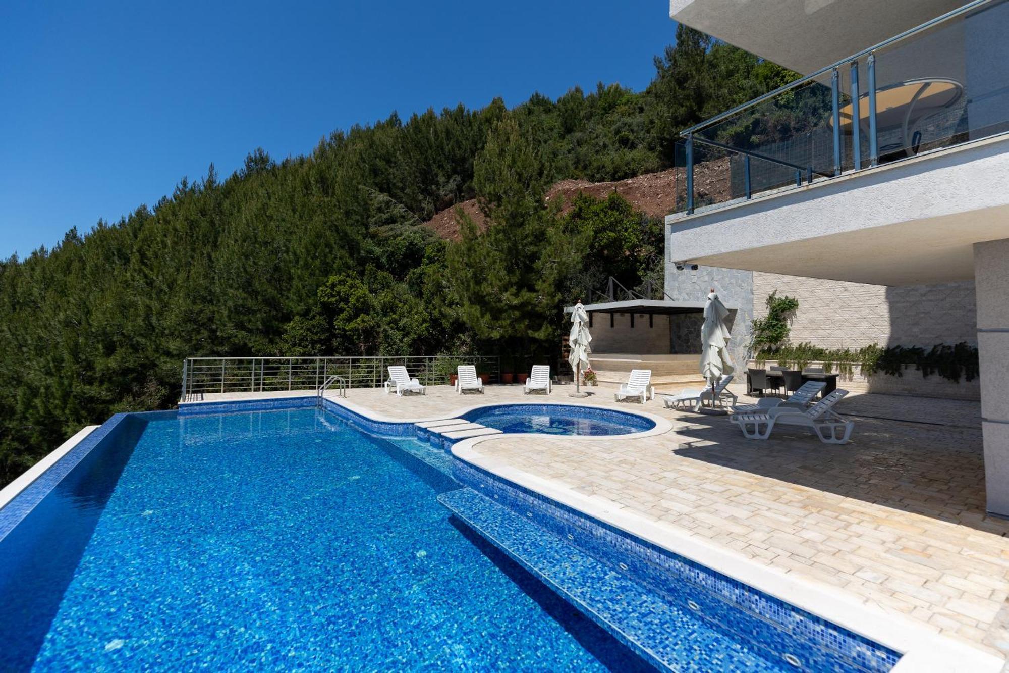 Altezza Premium Tophill Best View And Pool Будва Екстериор снимка